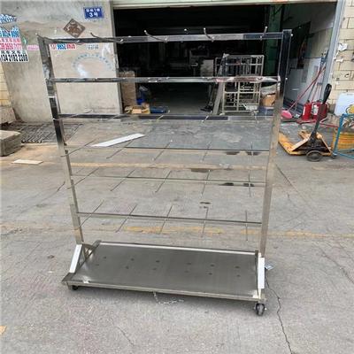 Juki High Quality Stainless Steel SMT ESD Reel Storage Shelving Rack Trolley Cart